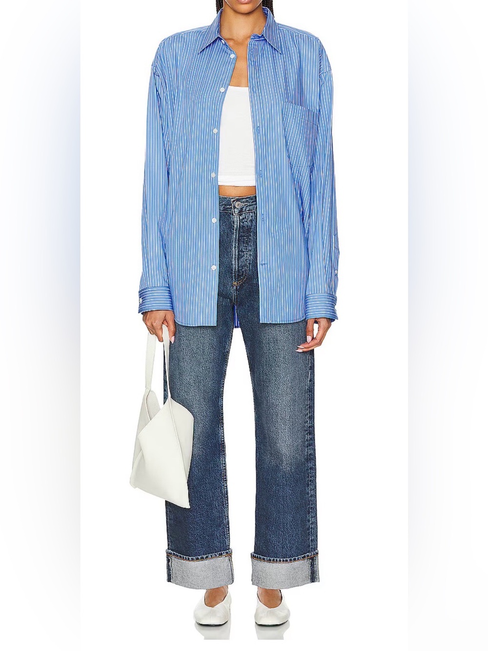Agolde Fran Low Slung Easy Straight Jeans